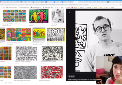 Kunstles Urban Lab figuurtekenen door Marina Heuvelman.