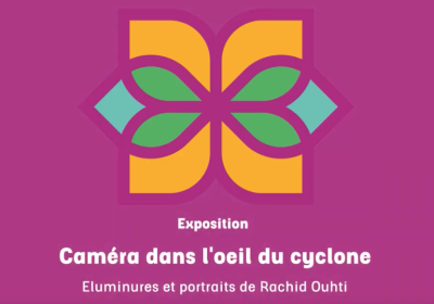 Caméra dans l'oeil du cyclone - expositie van Rachid Ouhti
